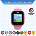 Wiky Watch 4S Pembe Akıllı Çocuk Saati 3 WikyWatcg4S 3 pembe