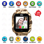 Wiky Watch 4S Kahverengi Kamuflaj 3 WikyWatch4S 2 kahverengi kamuflaj