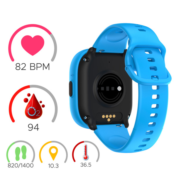 Wiky Watch 5Plus Akıllı Çocuk Saati Mavi 11 5plus mavi saglik