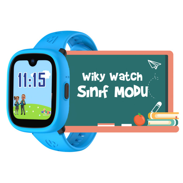 Wiky Watch 5Plus Akıllı Çocuk Saati Mavi 11 5plus mavi sinifmodu