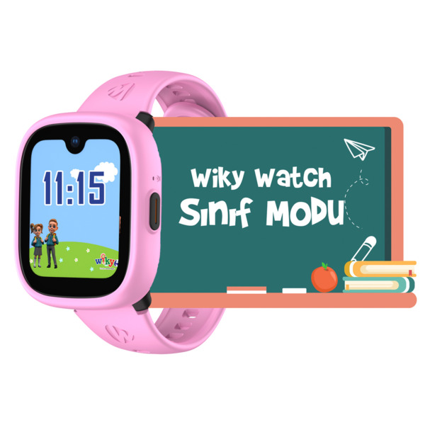 Wiky Watch 5Plus Akıllı Çocuk Saati Pembe 11 5plus sinif modu