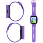 Wiky Watch 5Plus Yeni Nesil Akıllı Çocuk Saati Mor 8 wiky watch 5plus mor 4